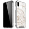 Taupe Marble iPhone XS Max Clear Case